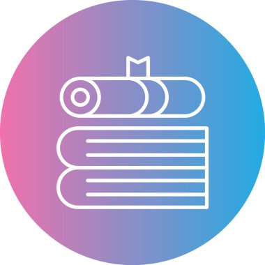 kitap simgesi vektör illüstrasyonu