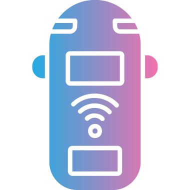 Modern b 'nin vektör illüstrasyonu eksik simgesi