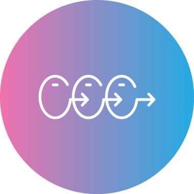 Seo simgesinin vektör illüstrasyonu