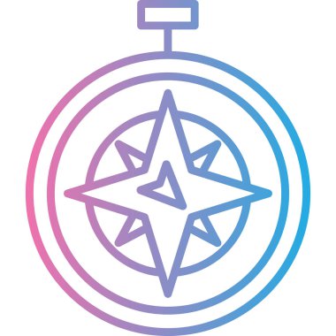 Pusula simgesi vektör resimlemesi