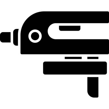 Kamera simgesi. Vektör illüstrasyonu