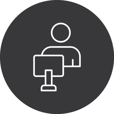 seo modern simgesinin vektör illüstrasyonu