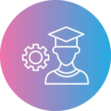 vektör eğitim simgesi illüstrasyonu