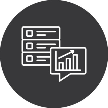 Seo simgesinin vektör illüstrasyonu