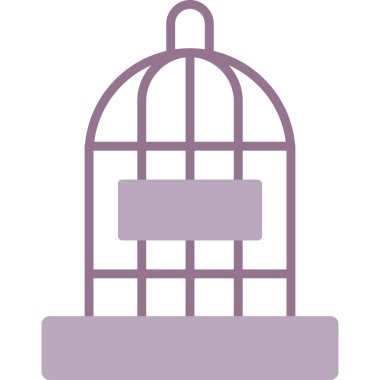 Kafes simgesinin vektör illüstrasyonu