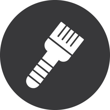 Tarak. Web simgesi basit illüstrasyon