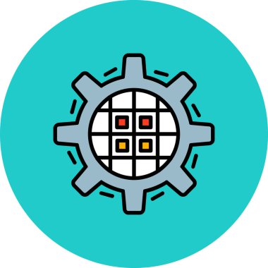 Vektör dişli simge tasarlamak