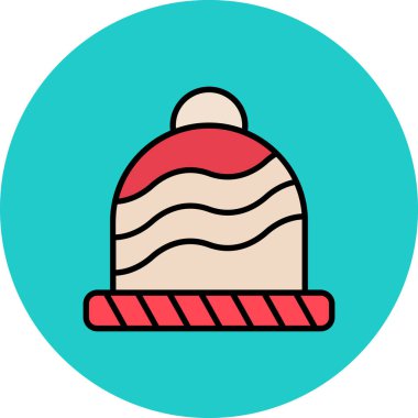 kek ikonu vektör illüstrasyonu