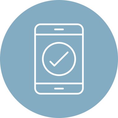 cep telefonu, simge, beyaz arkaplanda illüstrasyon vektörü