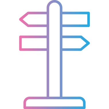 ok yönü simgesi pürüzsüz bir şekilde