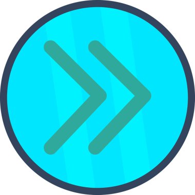 ok simgesi vektör illüstrasyonu