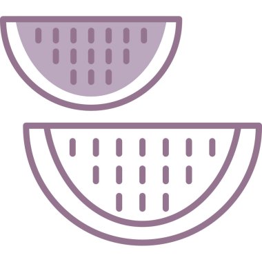 Çorbalı kase. Web, logo ve uygulama için illüstrasyon.