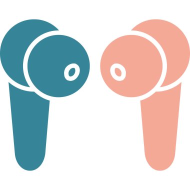 Bir bebek emziğinin vektör çizimi