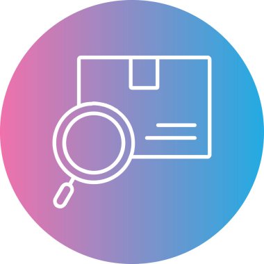 Ara. Web simgesi basit illüstrasyon