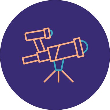 teleskop vektör çizim