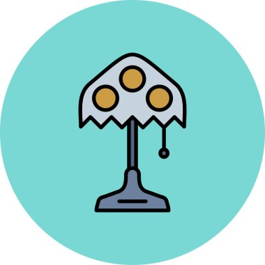 Lamba simgesinin vektör illüstrasyonu