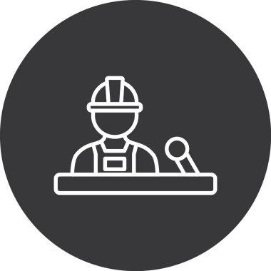 Yapı ve yapı ikonunun vektör çizimi. Stok için inşaat ve inşaat vektörü simgesi ögesi.