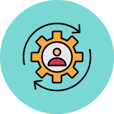 Vektör dişli simge tasarlamak