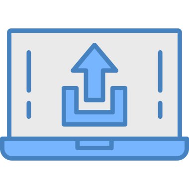 Simge indir, vektör illüstrasyonu