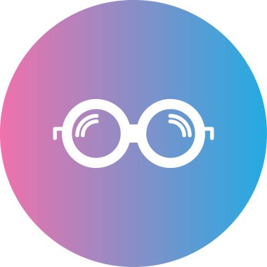 gözlük simgesi vektör illüstrasyonu