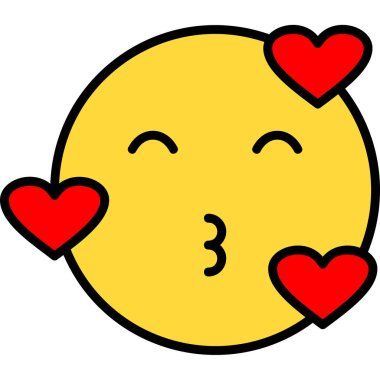 kalp yüz ifadesi tikonu