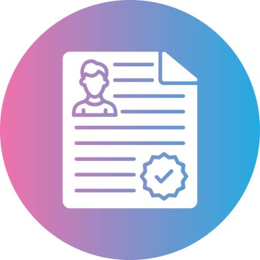 Belge simgesi olan bir adamın vektör illüstrasyonu