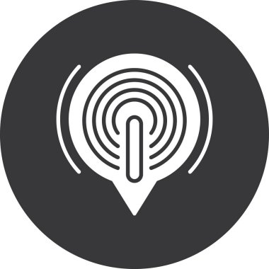 Modern b 'nin vektör illüstrasyonu eksik simgesi