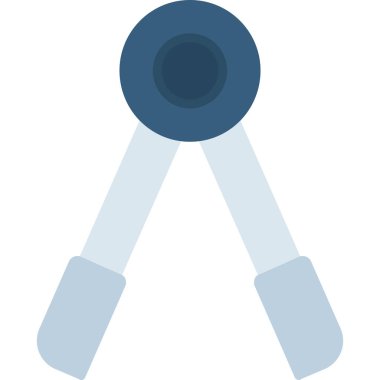 Bir kamera simgesinin vektör illüstrasyonu