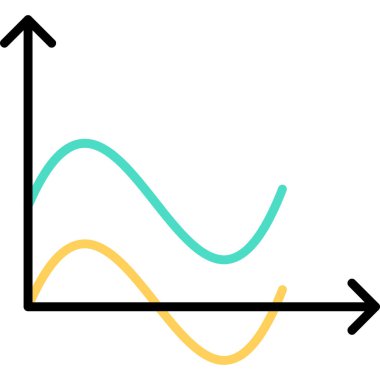 Bir diyagramın vektör çizimi