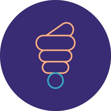 Eşsiz Vektör Kabartma Simgesi