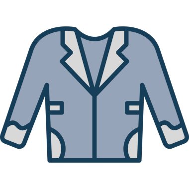 Gömlek. Web simgesi basit illüstrasyon