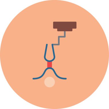 Balıkçılık için simge, vektör illüstrasyonu