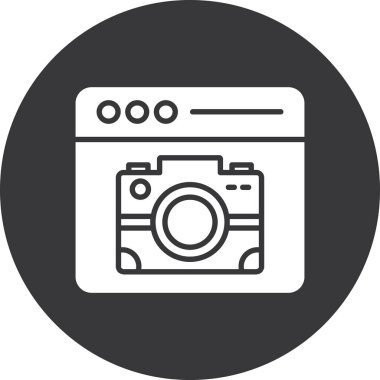 seo modern simgesinin vektör illüstrasyonu