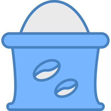 Yemek. Web simgesi vektör illüstrasyonu