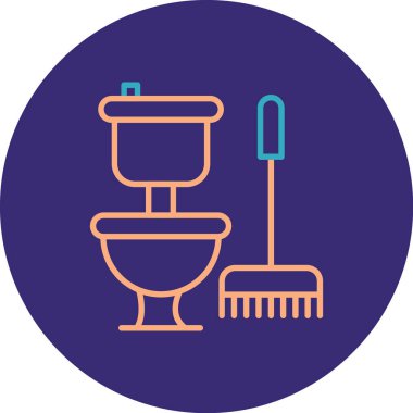 fırça. Web simgesi basit illüstrasyon