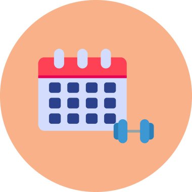 Zindelik. Web simgesi basit illüstrasyon