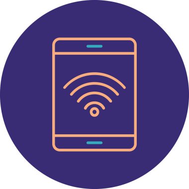 wifi simgesi vektör illüstrasyonu