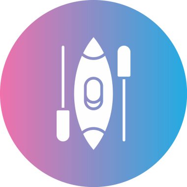 Tekne. Web simgesi vektör illüstrasyonu