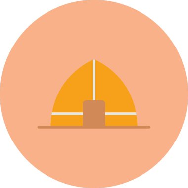 tekne ikonu vektör illüstrasyonu