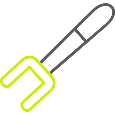 Tornavida. Web simgesi basit illüstrasyon