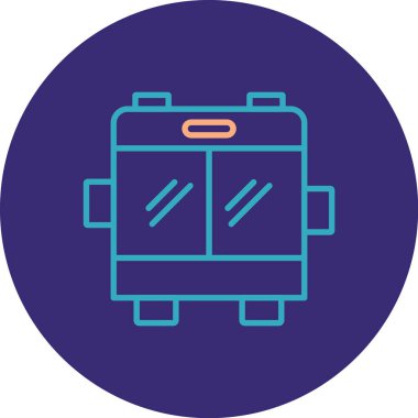 Modern b 'nin vektör illüstrasyonu eksik simgesi