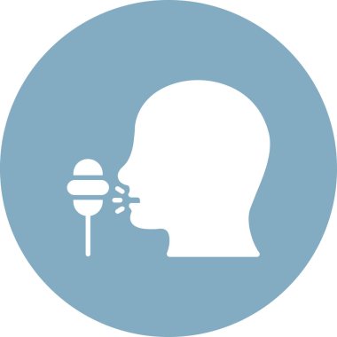 İnsan beyninin vektör simgesi çizimi