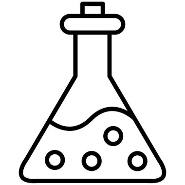 Mataranın laboratuar bilim simgesi