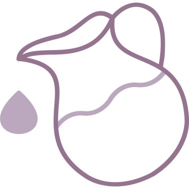 Su damlasının vektör çizimi