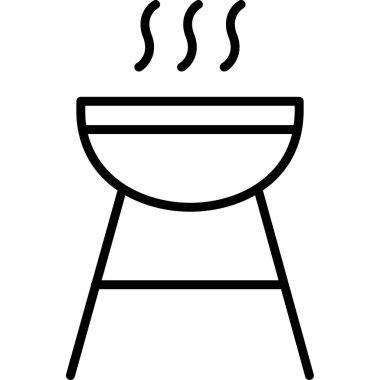 Sauna saunası ikonu, taslak tarzı