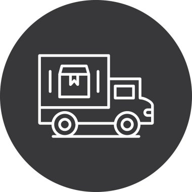 kamyon simgesi çizimi