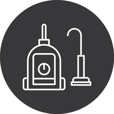 Modern oto tamir simgesinin vektör illüstrasyonu