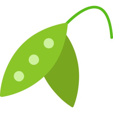 Yaprak. Web simgesi vektör illüstrasyonu