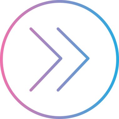 ok simgesi vektör illüstrasyonu