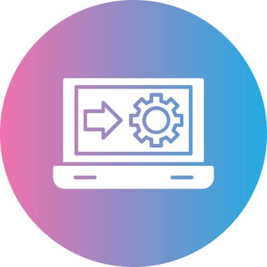 Ağ ayarı. Basit simge